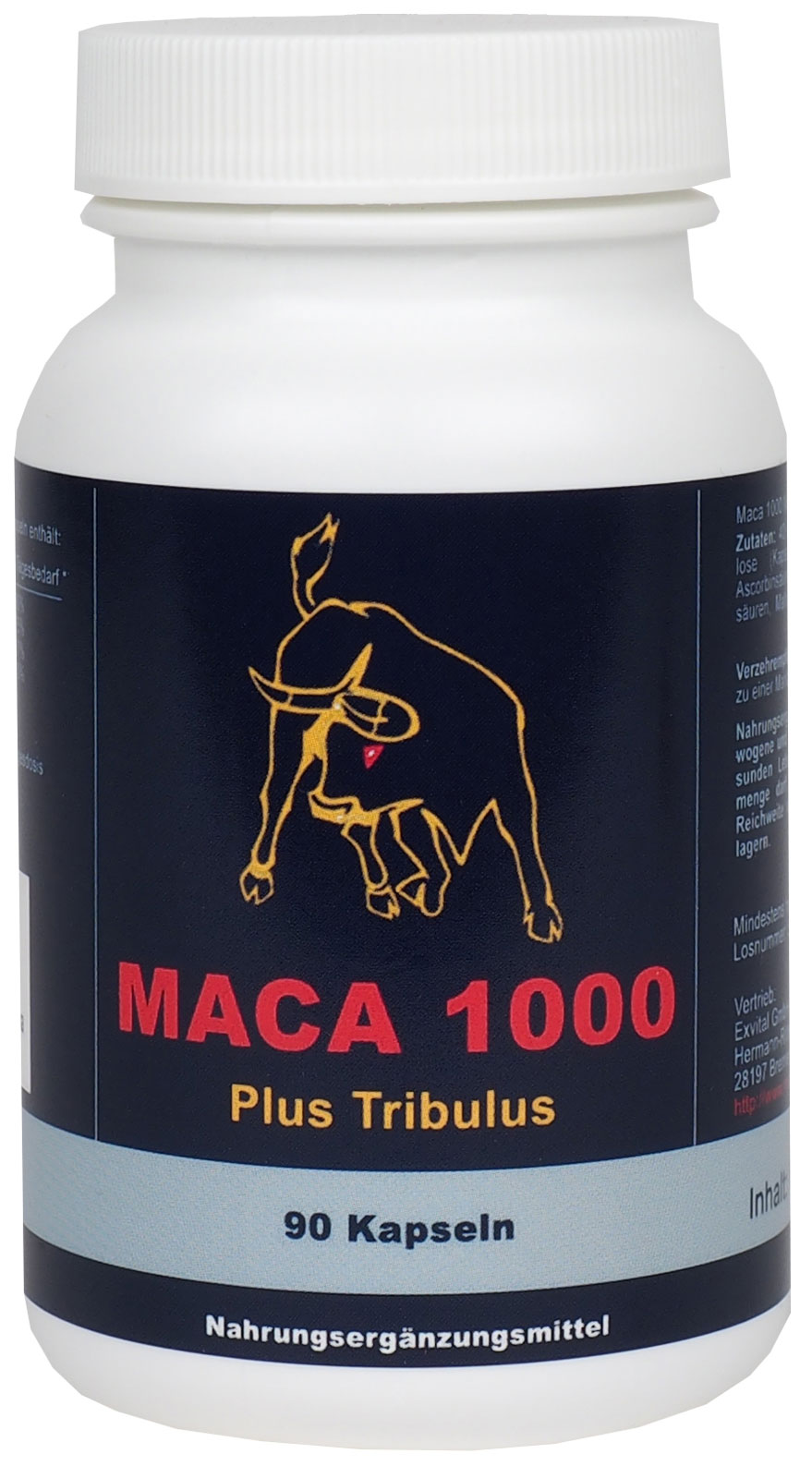 Maca 1000 plus Tribulus, maca y Tribulus ideal combina en un producto